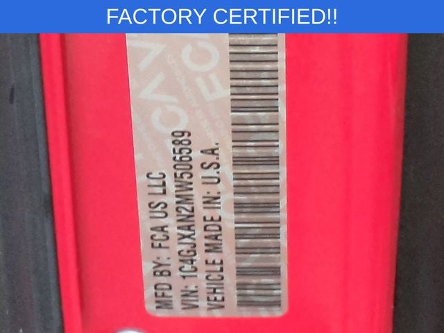 2021 Jeep Wrangler Willys