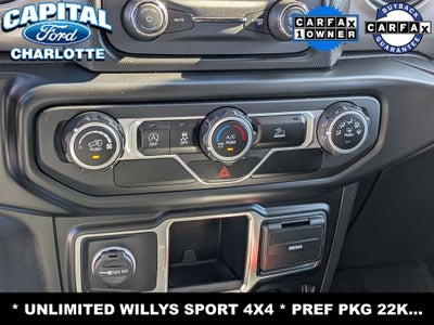 2021 Jeep Wrangler Unlimited Willys