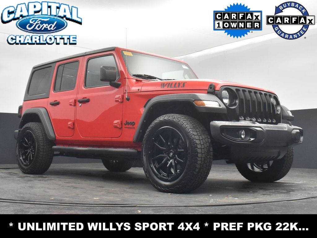 2021 Jeep Wrangler Unlimited Willys