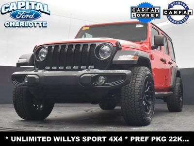 2021 Jeep Wrangler Unlimited Willys