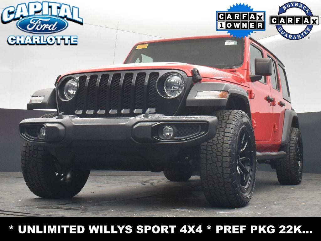 2021 Jeep Wrangler Unlimited Willys