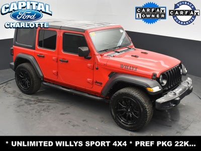 2021 Jeep Wrangler Unlimited Willys