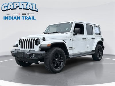 2022 Jeep Wrangler Unlimited Sahara Altitude 1 TOUCH POWER TOP