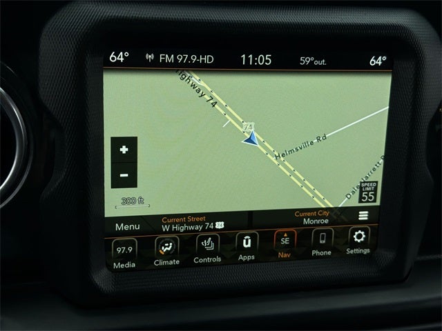 2022 Jeep Wrangler Unlimited Sahara Altitude 1 TOUCH POWER TOP