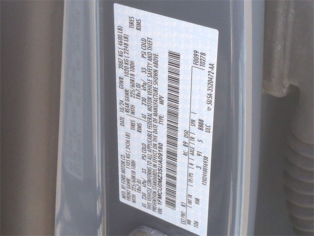 2025 Ford Escape Hybrid ST-Line