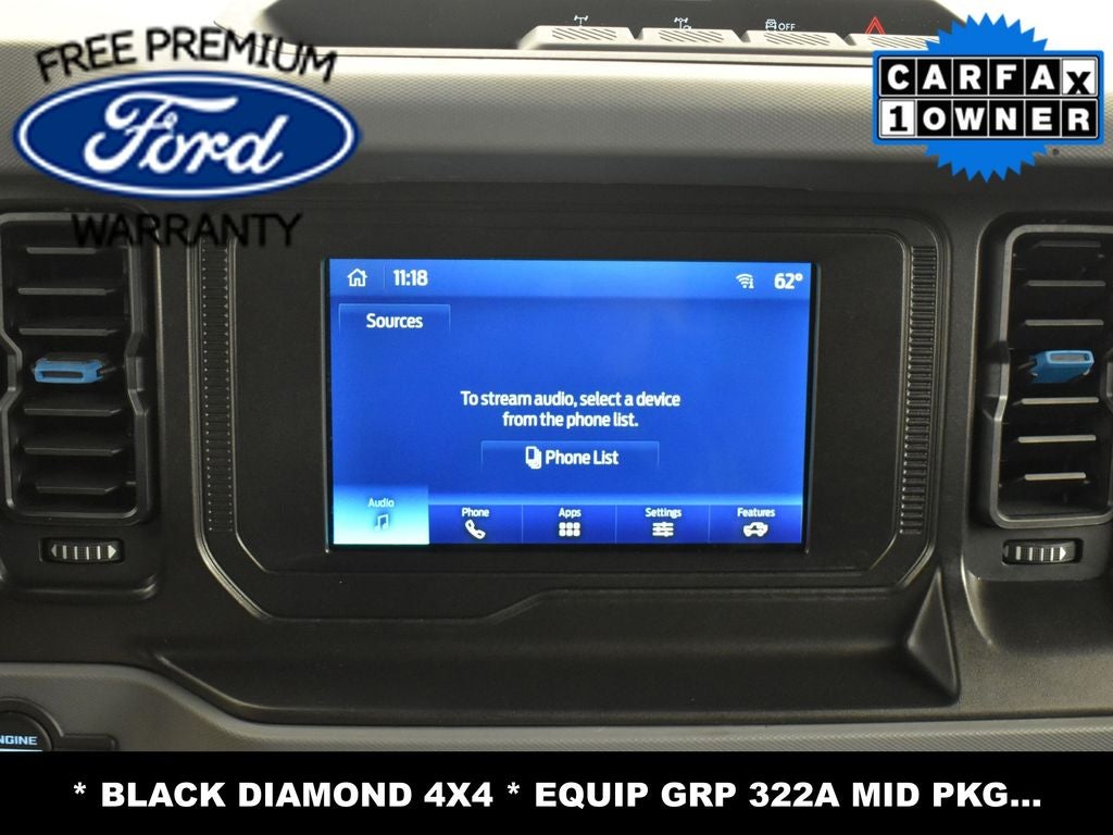 2023 Ford Bronco Black Diamond