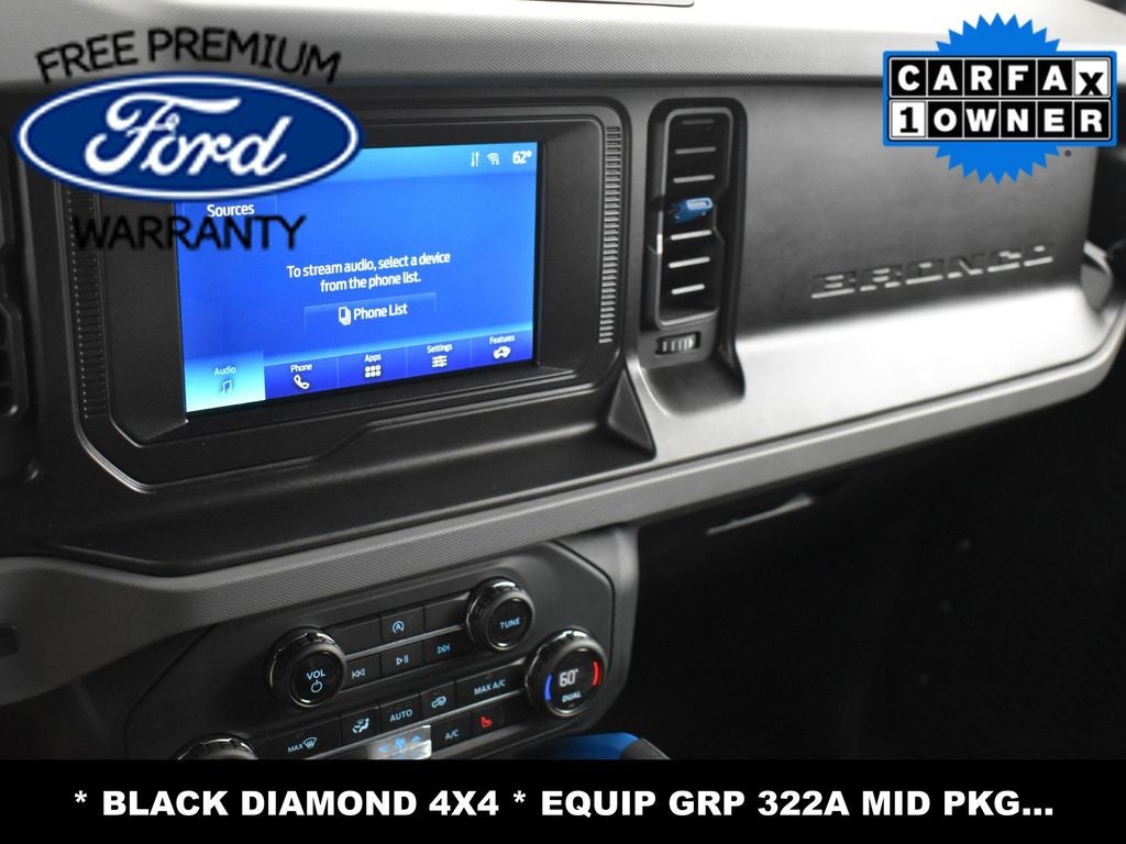 2023 Ford Bronco Black Diamond