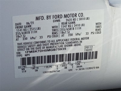 2021 Ford Explorer XLT