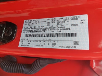 2021 Ford F-150 Lariat