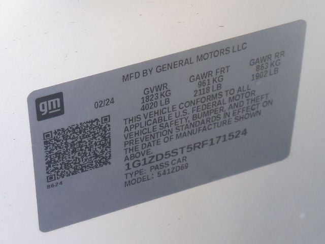 2024 Chevrolet Malibu LT 1LT