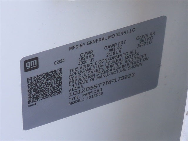 2024 Chevrolet Malibu LT 1LT