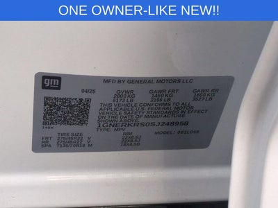 2025 Chevrolet Traverse High Country