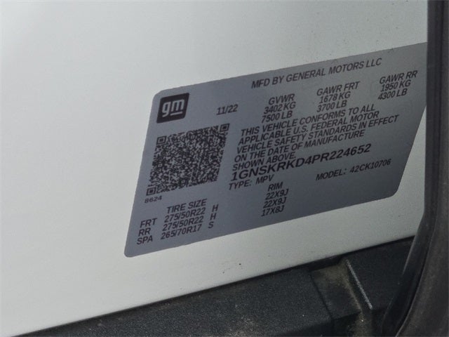 2023 Chevrolet Tahoe RST