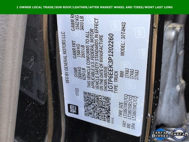 2023 GMC Canyon AT4X