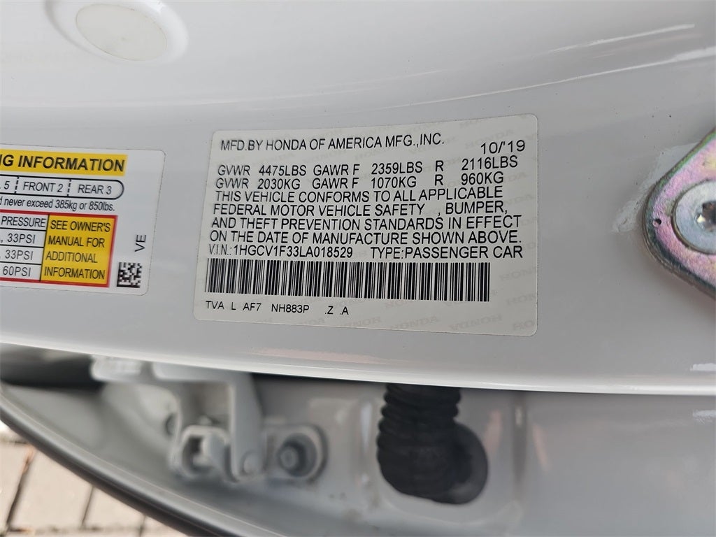 2020 Honda Accord Sport