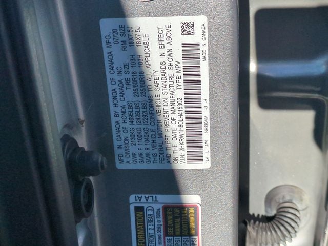 2020 Honda CR-V EX-L