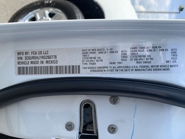 2024 RAM 2500 Tradesman MONROE BODY STEEL SERVICE BODY