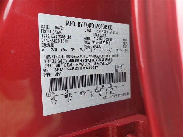 2024 Ford Mustang Mach-E GT