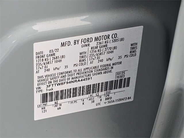 2022 Ford Maverick Lariat