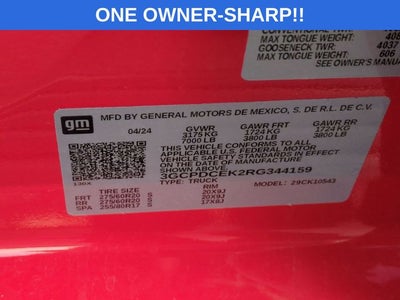 2024 Chevrolet Silverado 1500 Custom Trail Boss