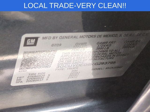 2019 Chevrolet Silverado 1500 LT