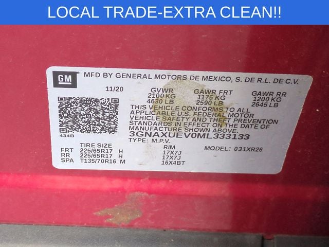 2021 Chevrolet Equinox LT