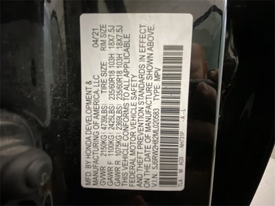 2021 Honda CR-V EX-L