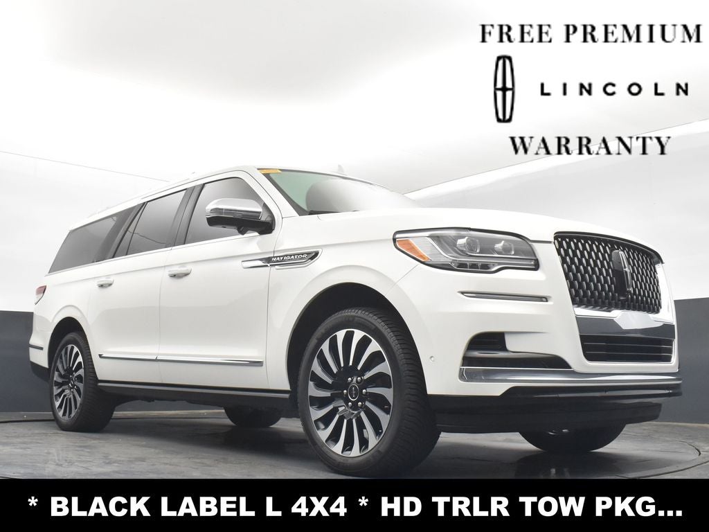 2022 Lincoln Navigator L L Black Label