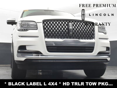 2022 Lincoln Navigator L L Black Label