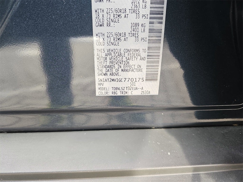 2016 Nissan Rogue SL