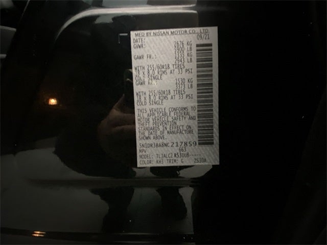 2022 Nissan Pathfinder SV