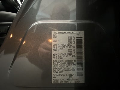 2022 Nissan Pathfinder Platinum