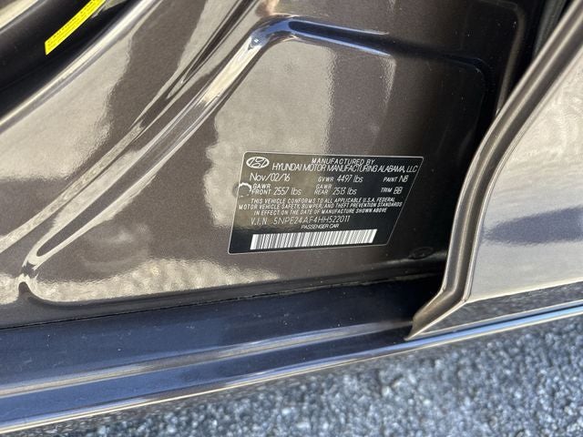 2017 Hyundai Sonata SE