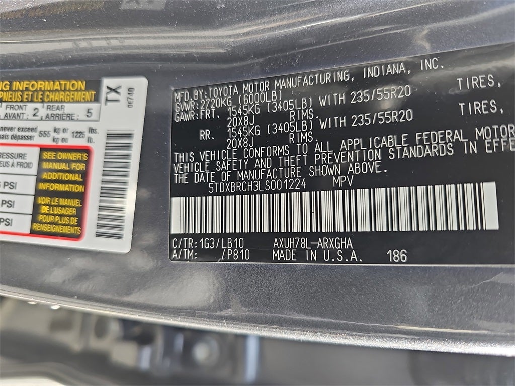 2020 Toyota Highlander Hybrid Limited