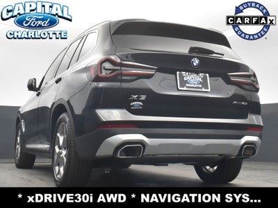 2022 BMW X3 xDrive30i