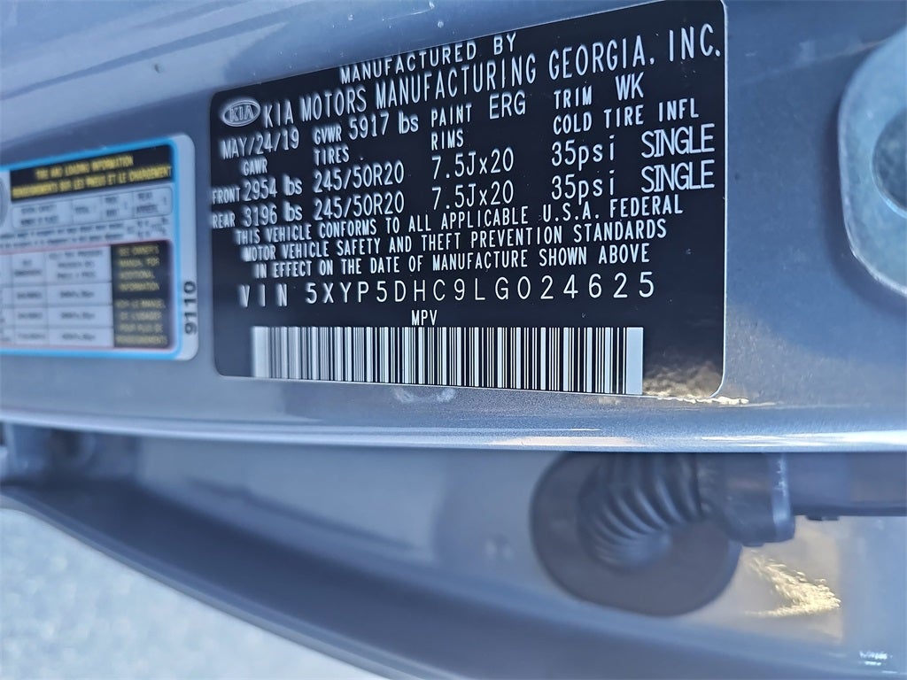 2020 Kia Telluride SX