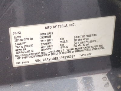 2023 Tesla Model Y Long Range