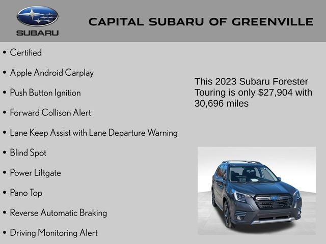 2023 Subaru Forester Touring