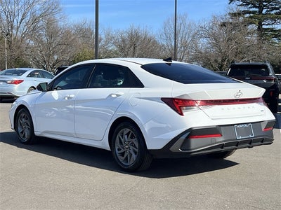2025 Hyundai Elantra Hybrid Blue