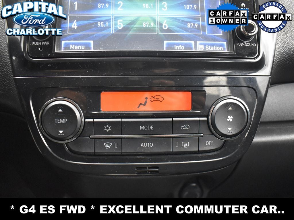 2020 Mitsubishi Mirage G4 ES