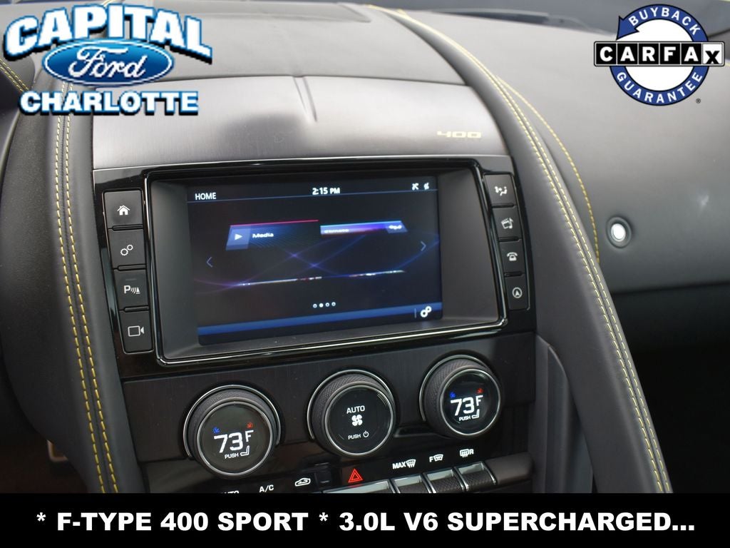2018 Jaguar F-TYPE 400 Sport