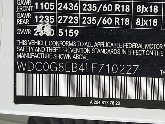 2020 Mercedes-Benz GLC GLC 300 4MATIC®