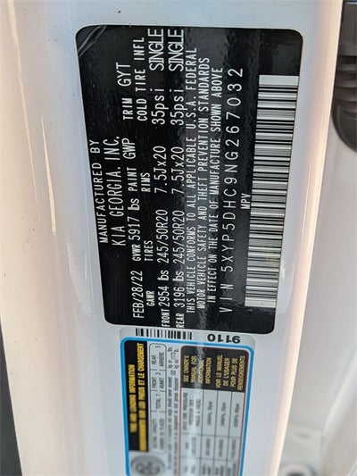 2022 Kia Telluride SX