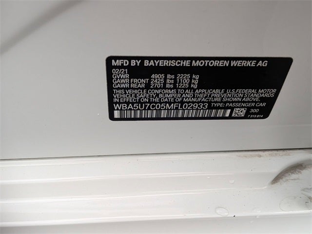 2021 BMW 3 Series M340i