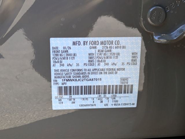 2026 Ford Explorer Tremor