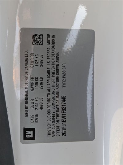 2015 Chevrolet Camaro SS 2SS