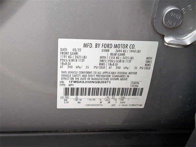 2022 Ford Explorer Timberline